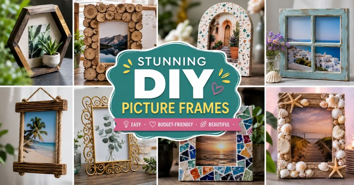 15 DIY Picture Frame Ideas You Can Make and Sell