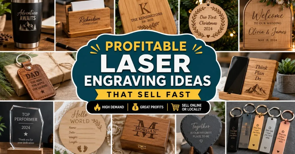 12 Profitable Laser Engraving Ideas That Sell Fast