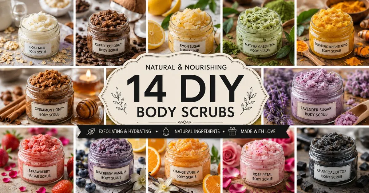 14 DIY Body Scrub Ideas You Can Make and Sell