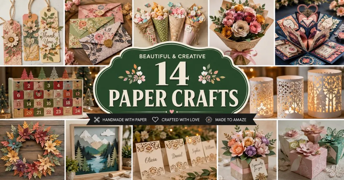 14 Best Paper Crafts to Make and Sell for Profit