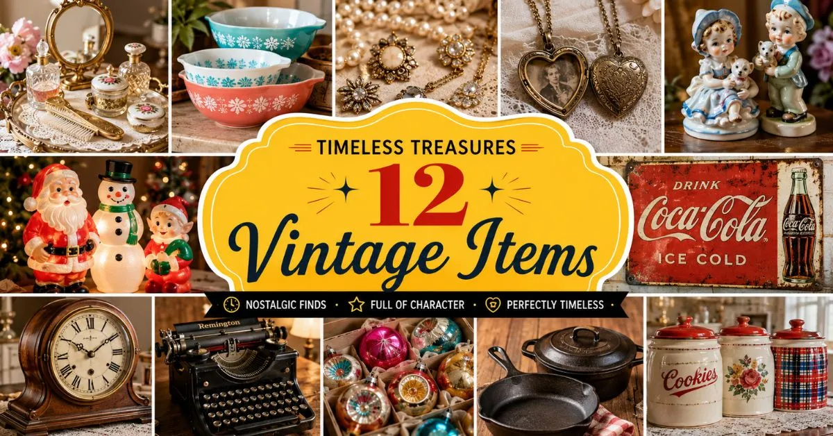 12 Best-Selling Vintage Items Worth Looking For