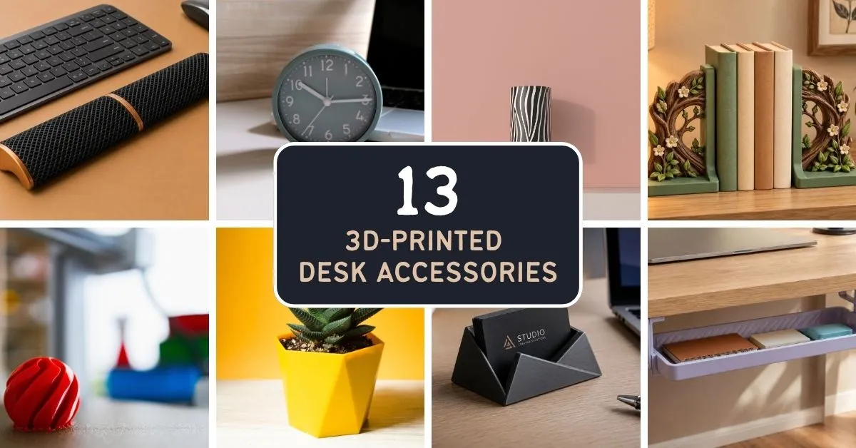13 Cool 3D-Printed Desk Accessories You Can Make and Sell
