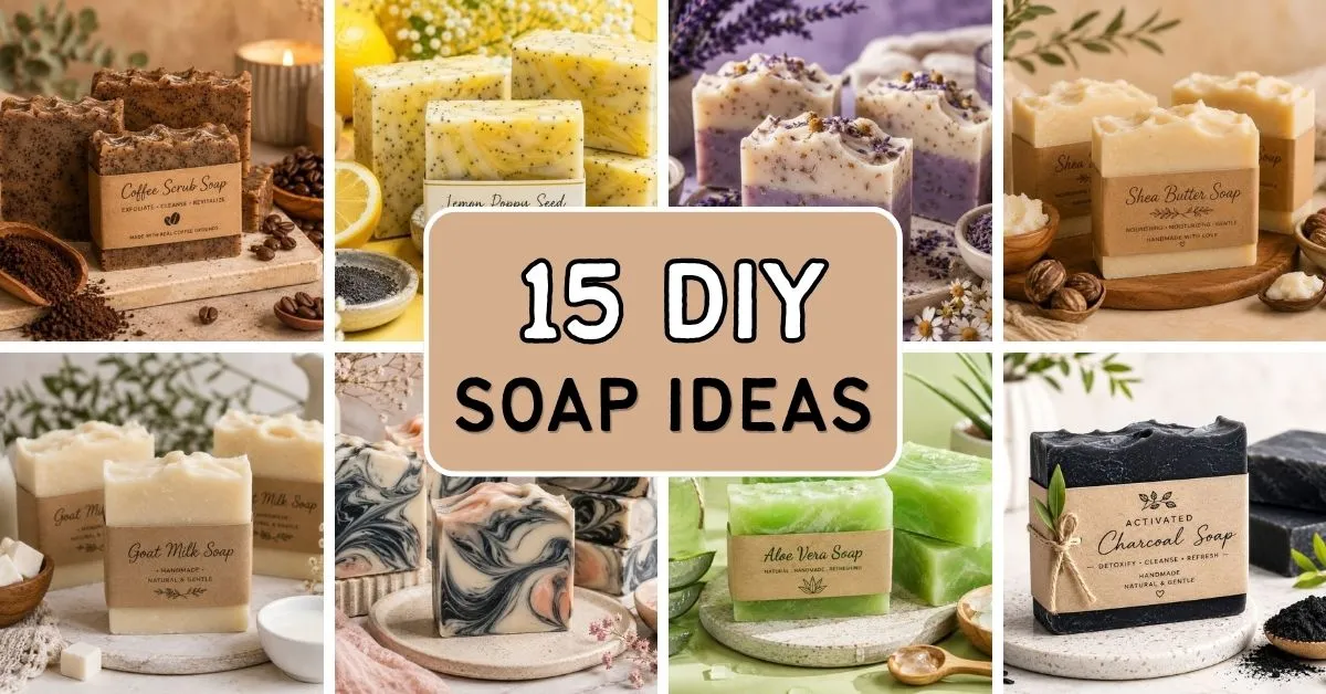 15 DIY Soap Ideas You Can Make and Sell