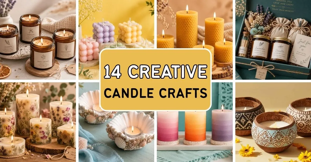 14 Creative Candle Crafts You Can Make and Sell