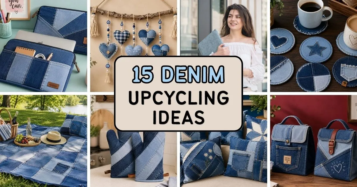 15 Creative Denim Upcycling Ideas You Can Make and Sell