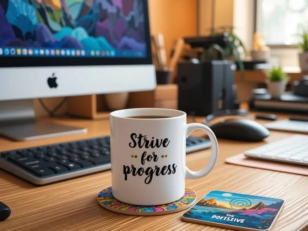 Desk Decor Ideas: Personalized Mugs