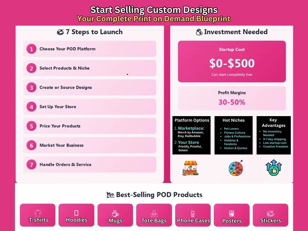 start a print on demand business
