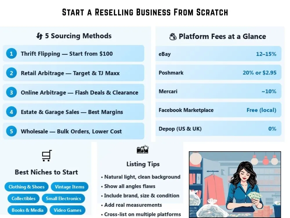 How to Start a Reselling Business from Scratch