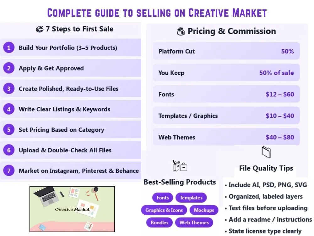 Complete guide to selling on Creative Market