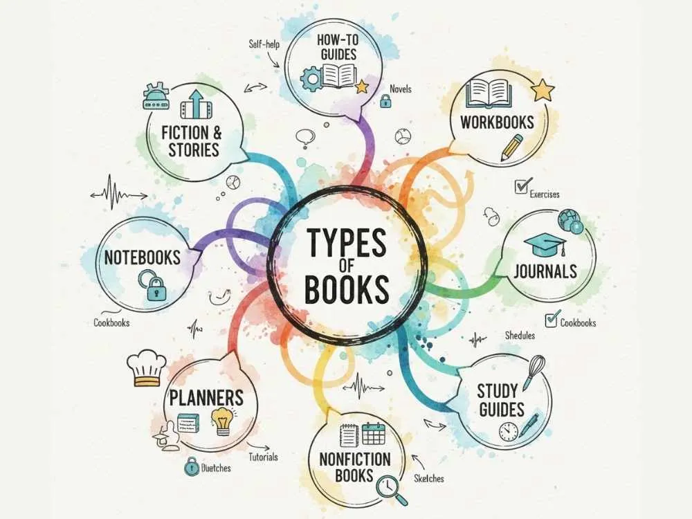 Types of Books You Can Publish on KDP