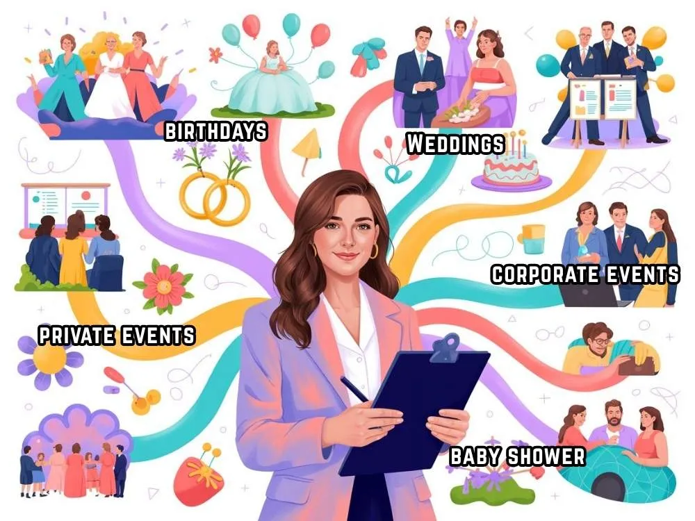 Event planning niches you can choose from