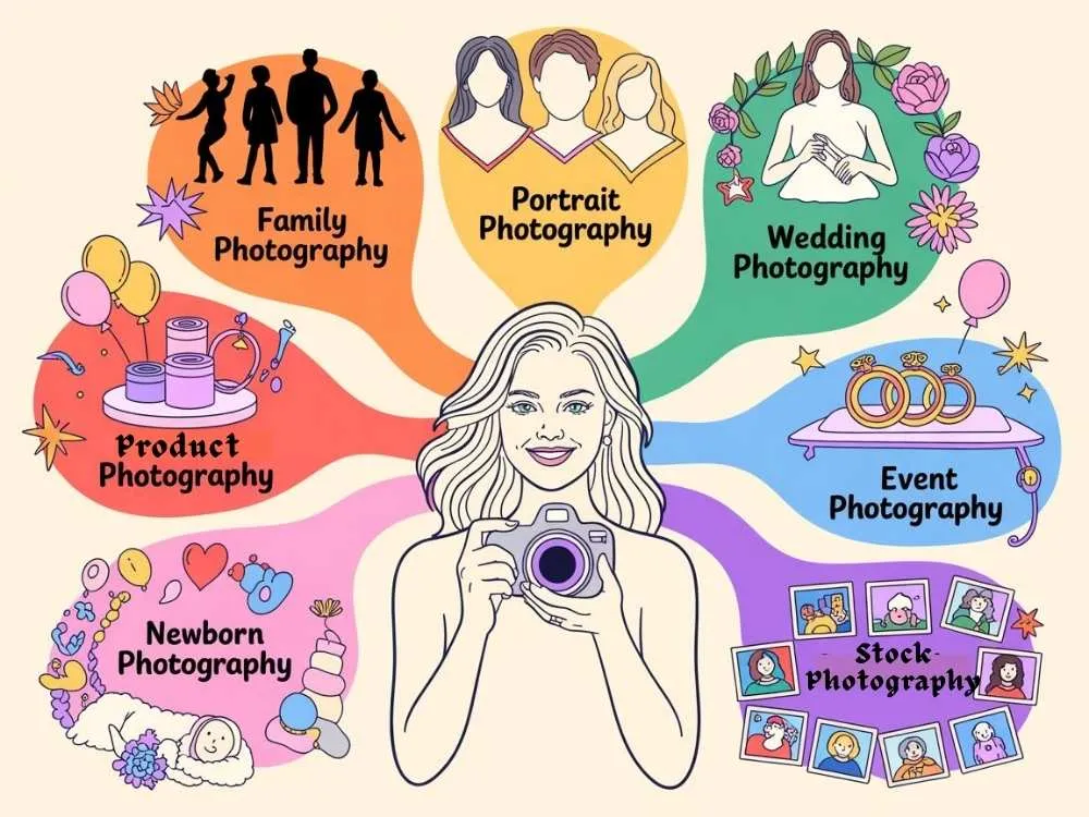 Types of photography businesses you can start