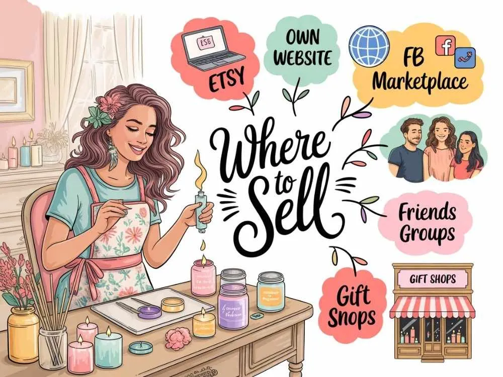 where to sell your candles