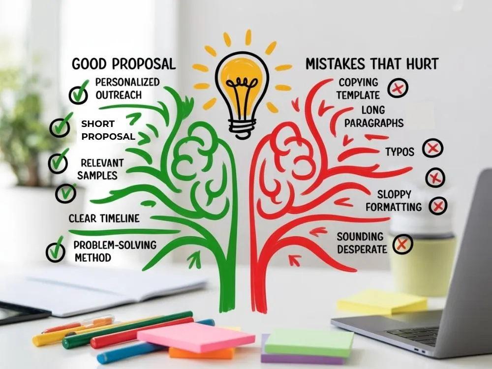 Write proposals and pitch for freelance writing business