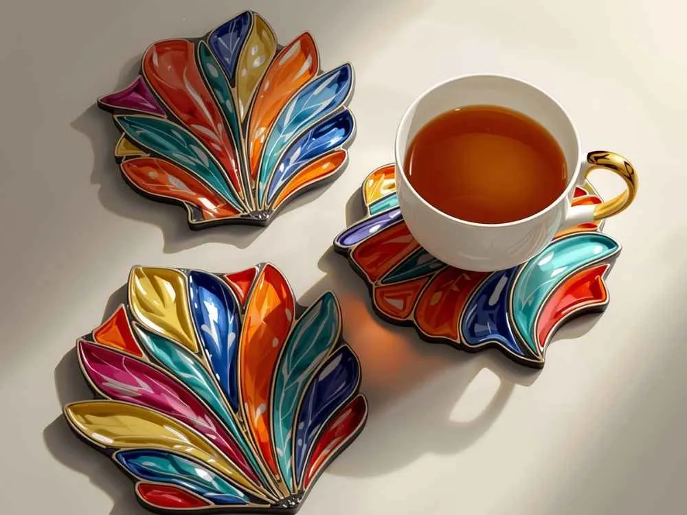 Decorative coasters