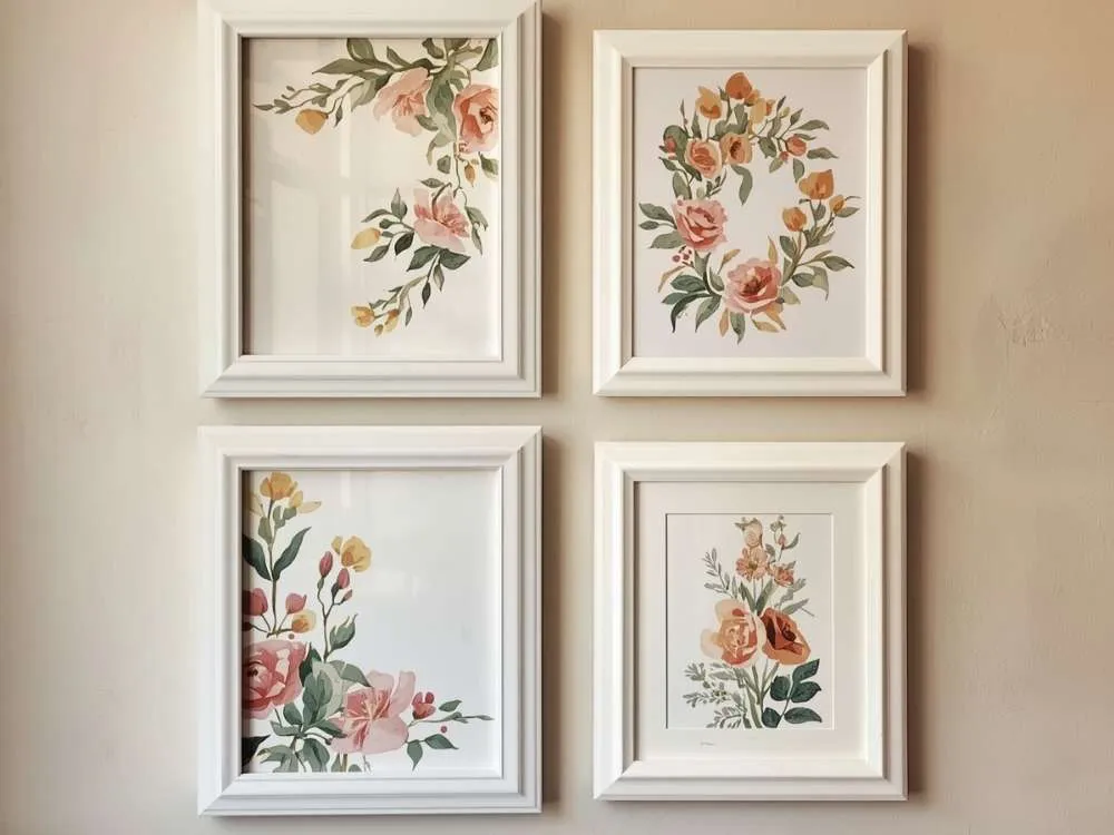 Decorative handmade photo frame