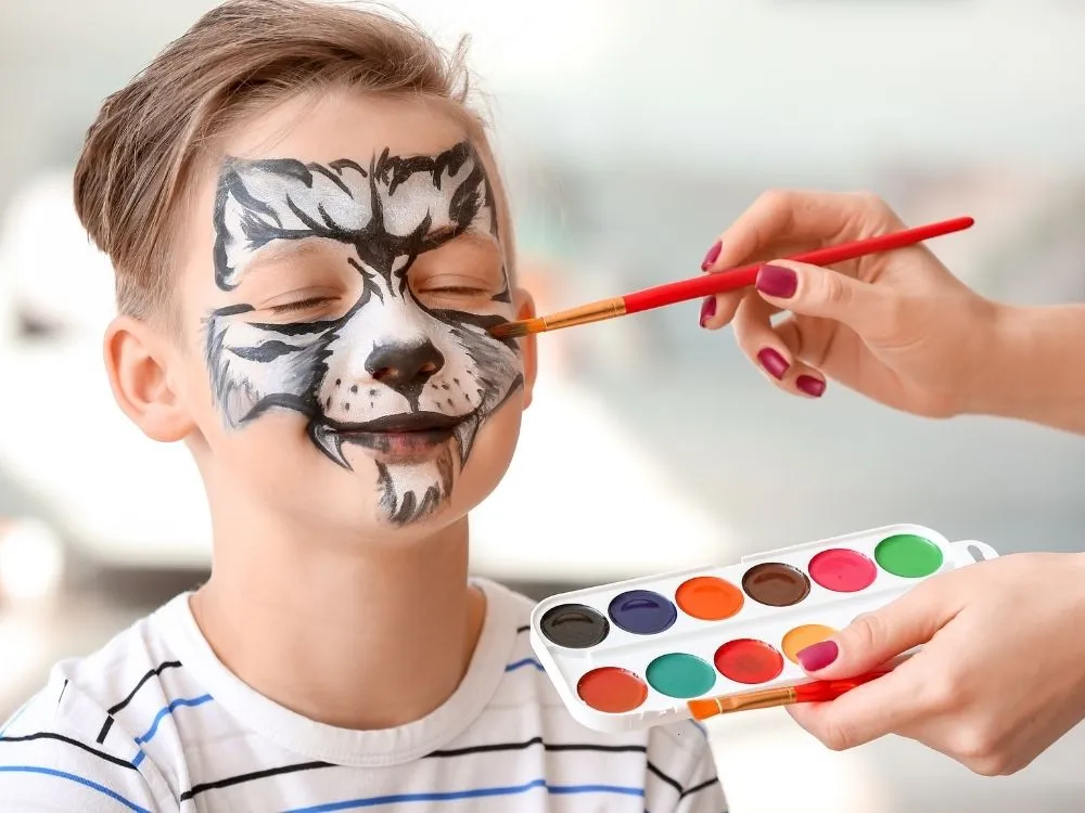 Face painting at events