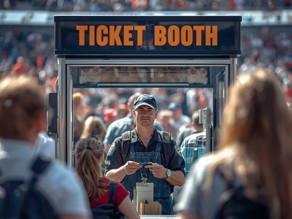 Parking Lot Ticket Booth Helper