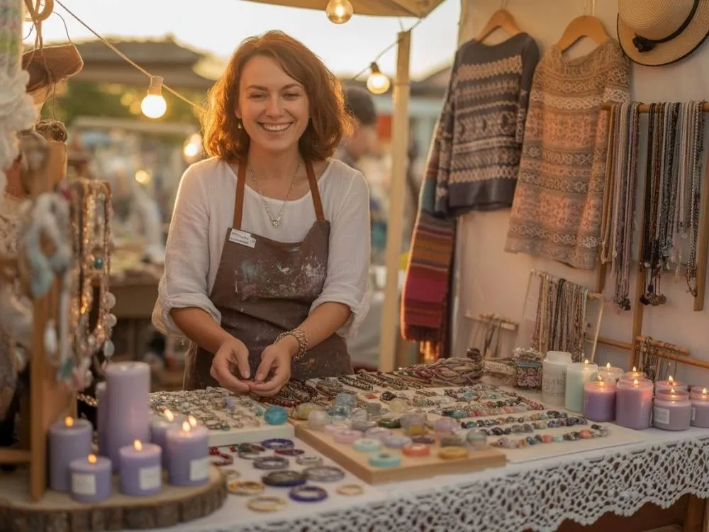 selling handmade crafts