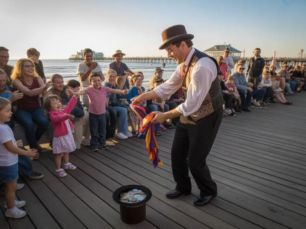 Street magic as a weekend side hustle