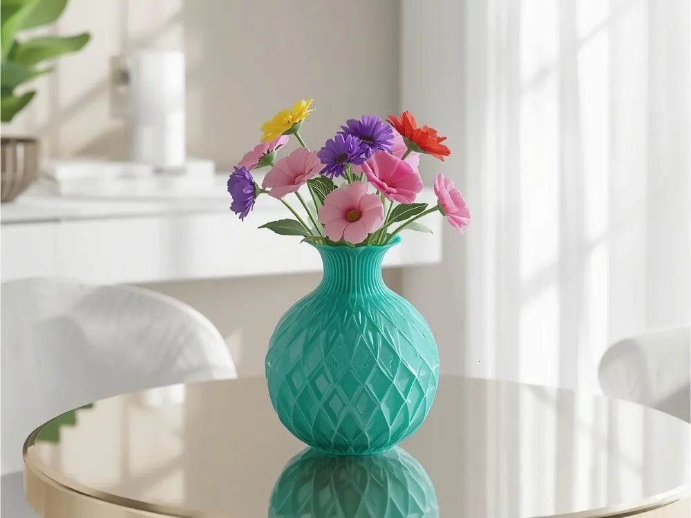 3D printed decorative vase