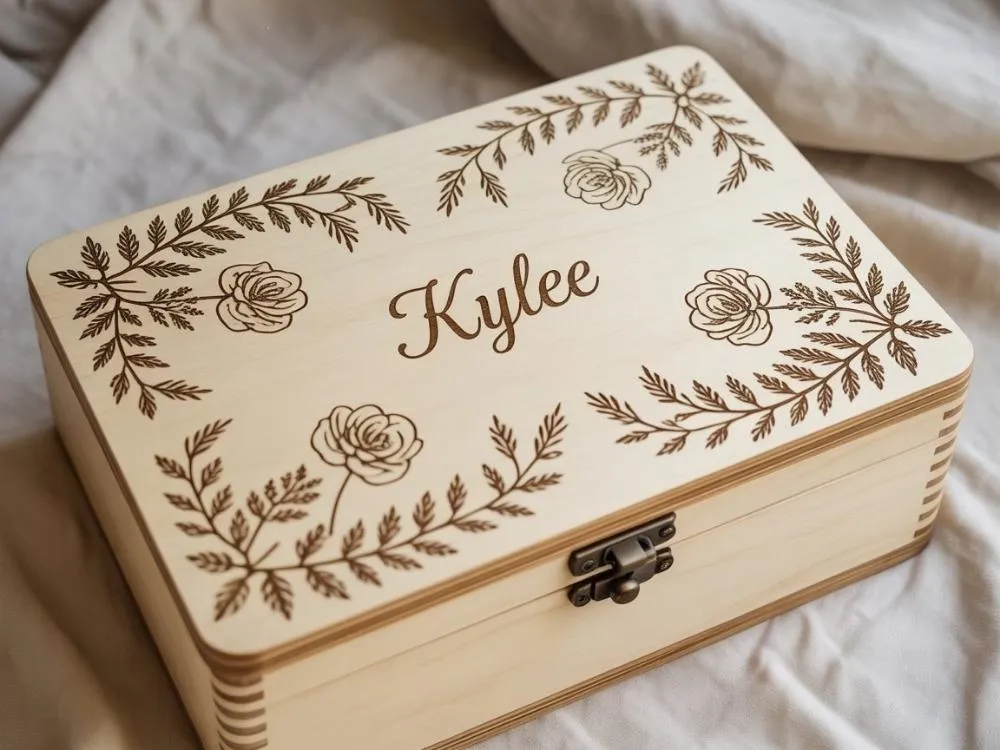 Engraved Jewelry Box