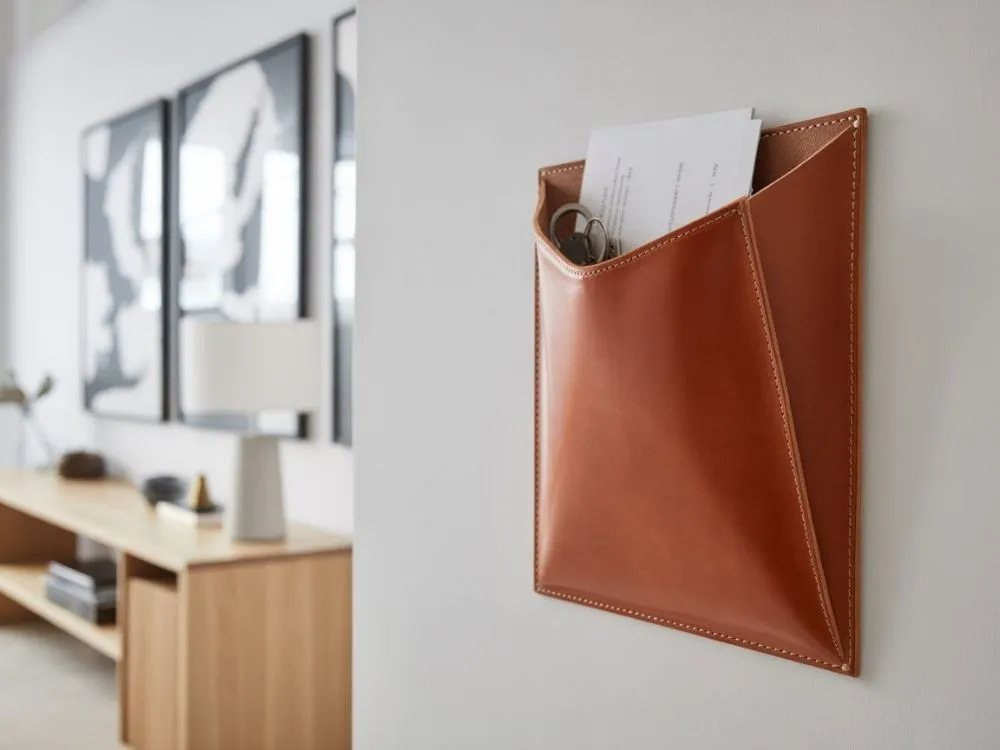 Leather Wall Pocket
