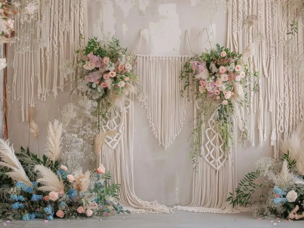 Macrame Wedding Backdrop