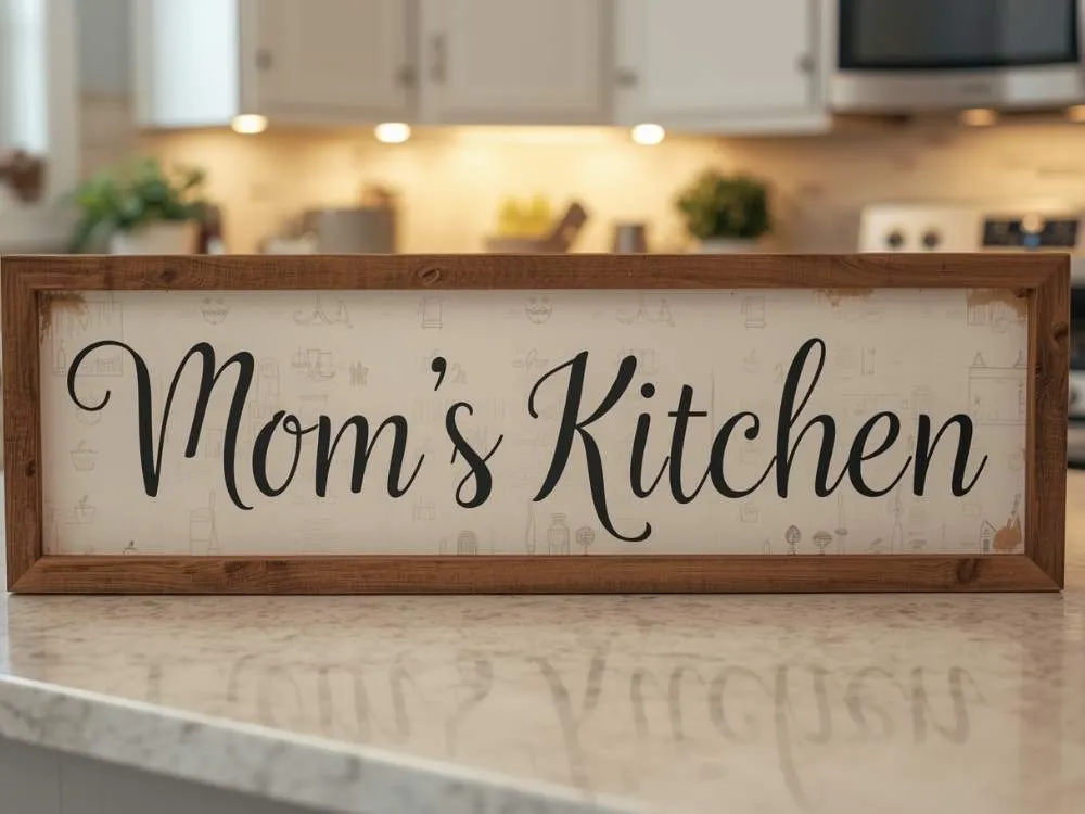 Rustic Kitchen Sign