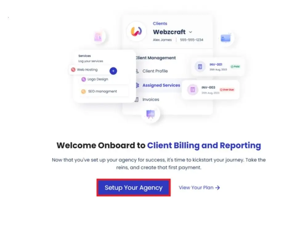 Set up your agency