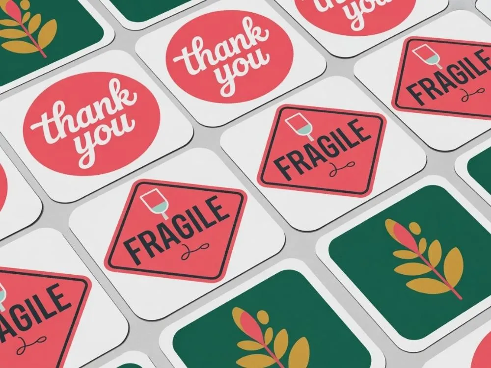Small Business Packaging Stickers