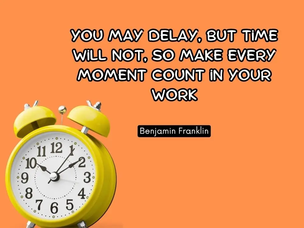 Time Management Productivity Quotes