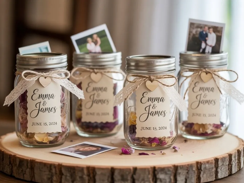 Wedding Memory Jars