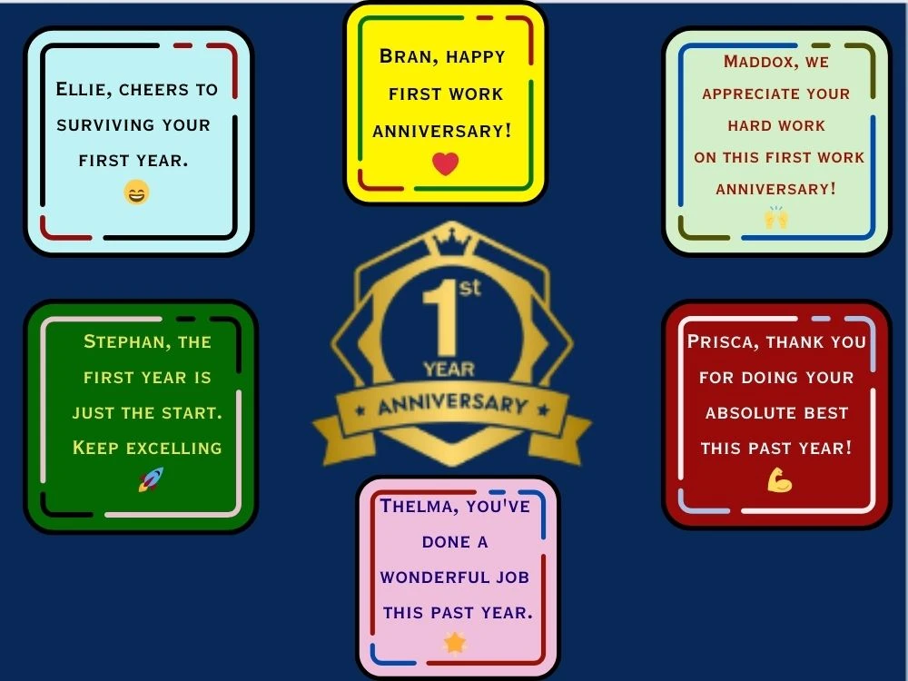 Make a Work Anniversary Special: 60 Work Anniversary Message...