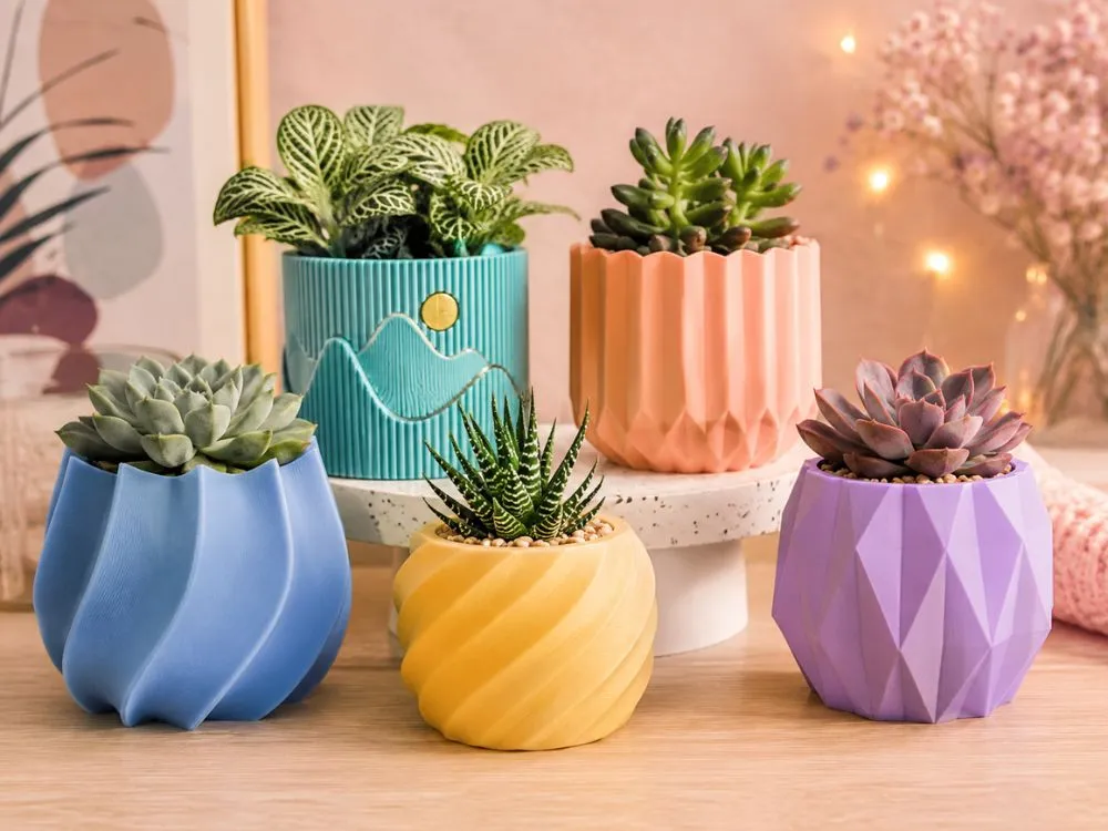 3D Printed Plant Pots