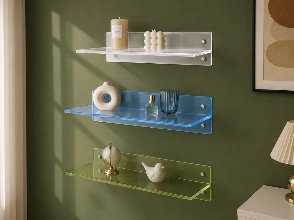 Acrylic Floating Shelves