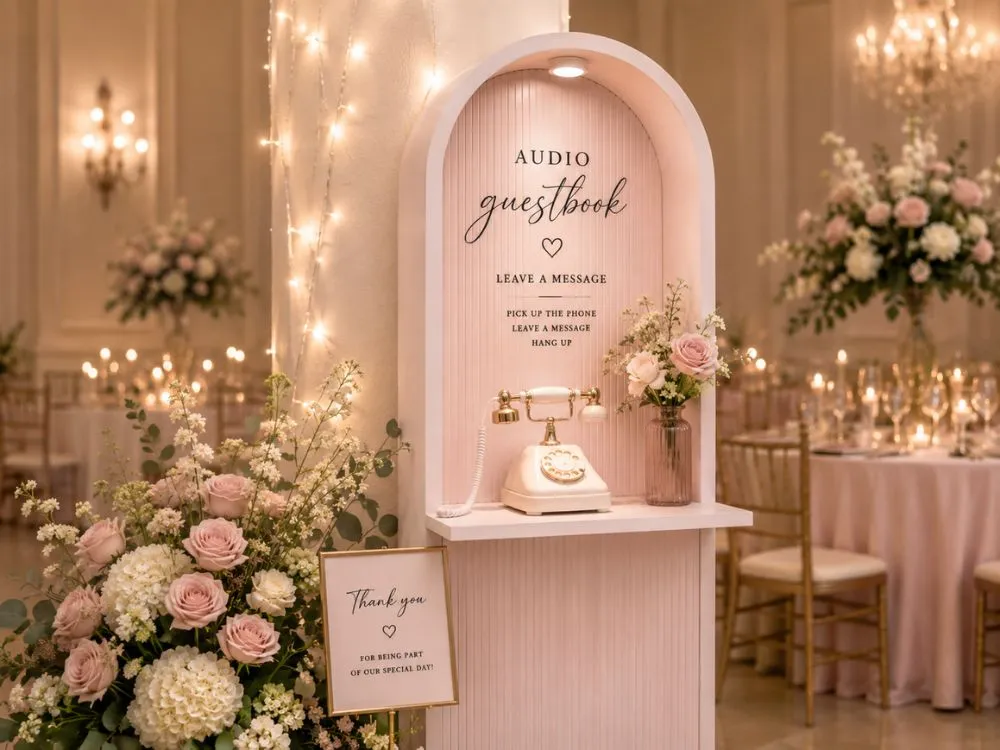 Audio Guest Book Display