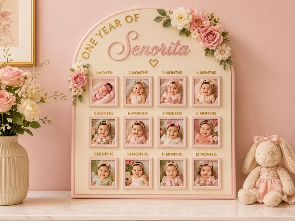Baby Milestone Frame