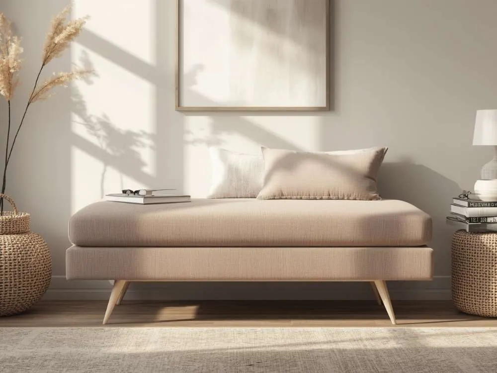 Bench-Style Ottoman