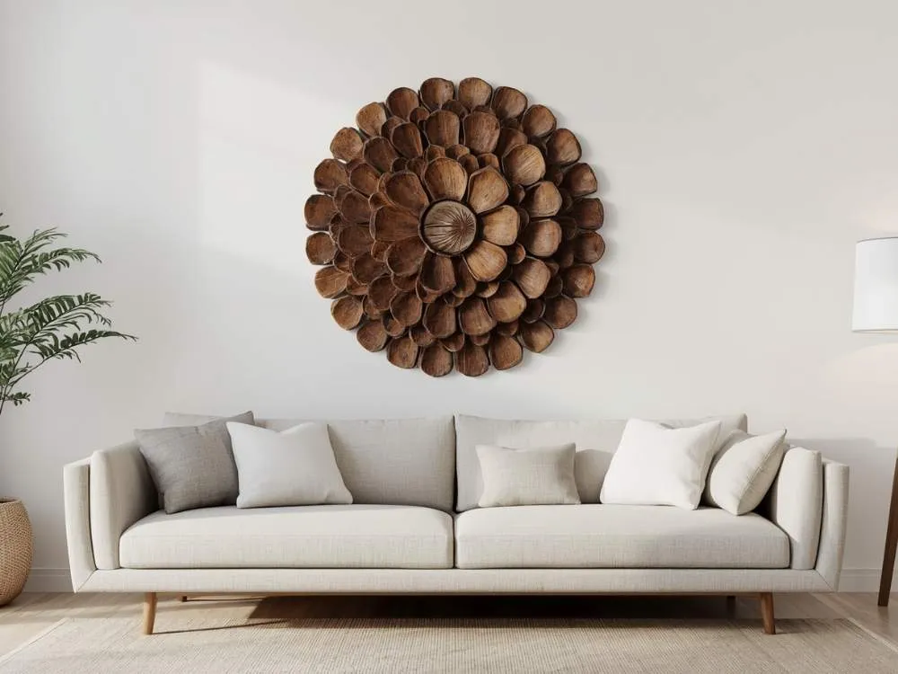 Coconut Shell Wall Art