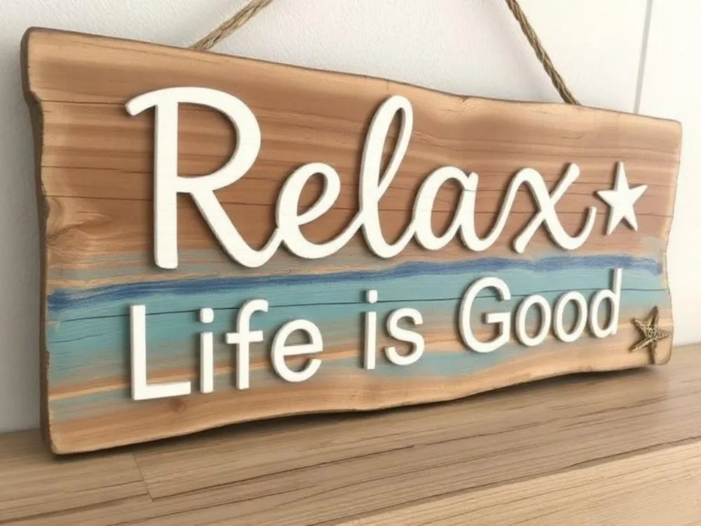 Driftwood Beach Sign