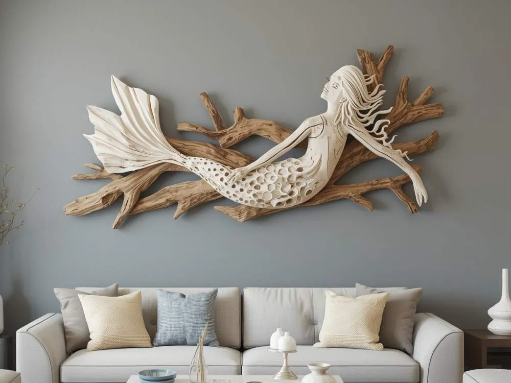 Driftwood Wall Sculpture