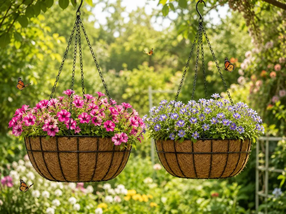 Hanging Coconut Fiber Planter