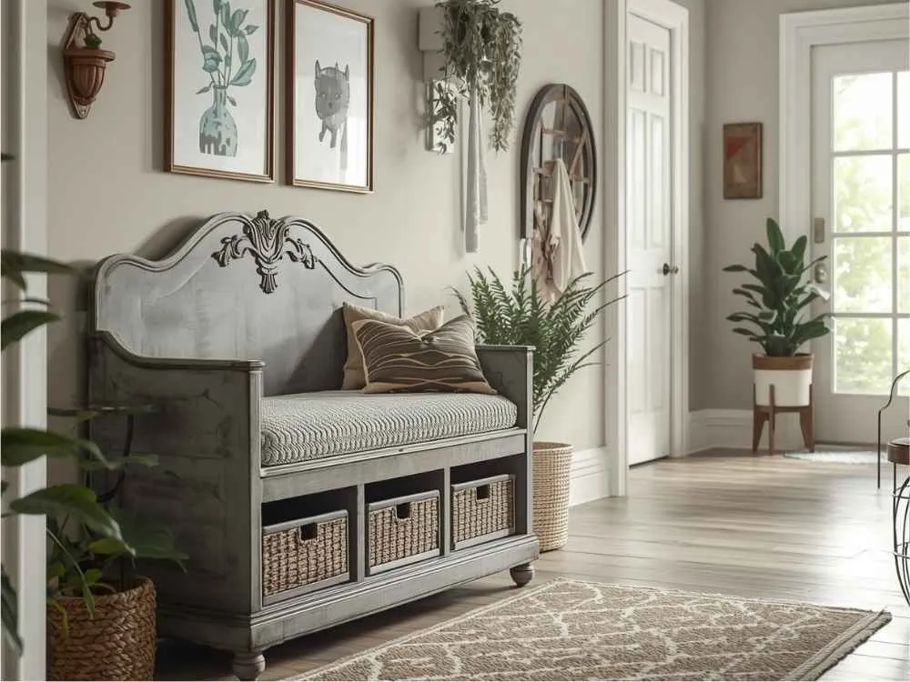 Headboard Entry Bench