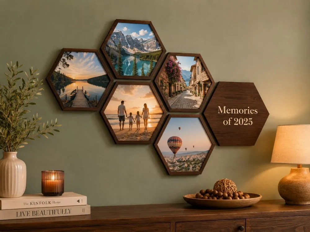 Hexagon Picture Frames