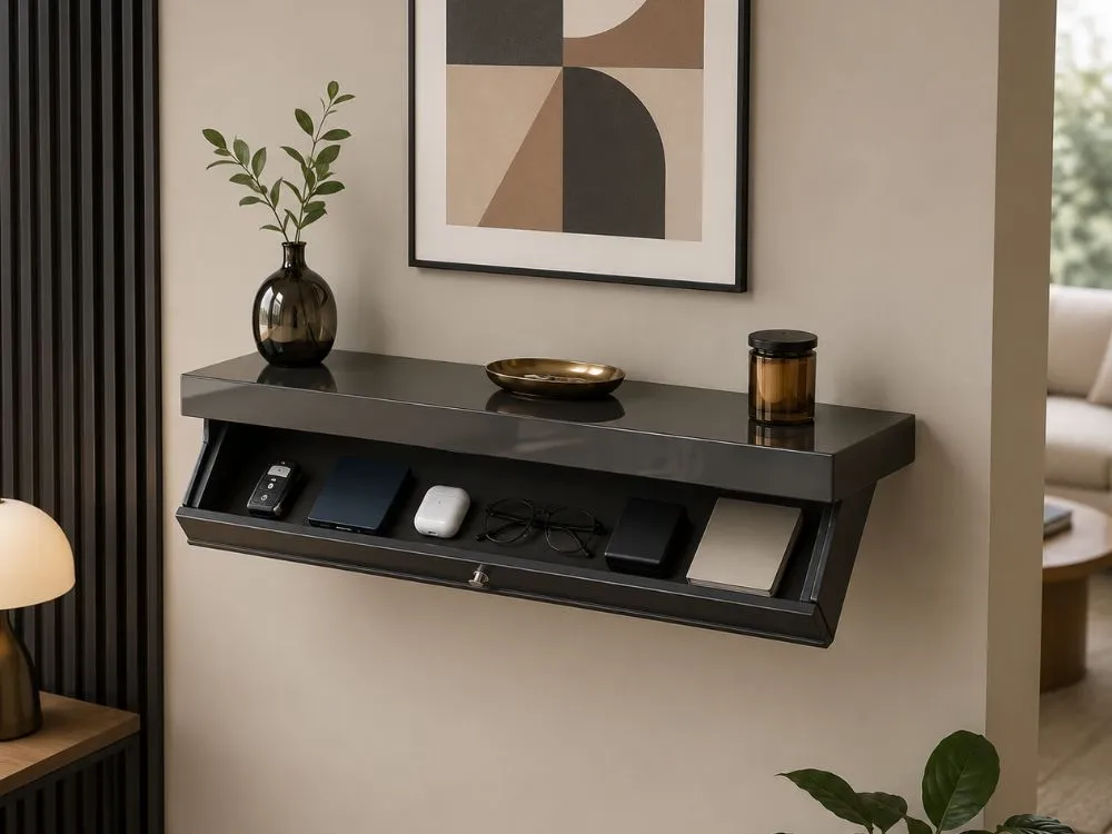 Hidden Compartment Floating Shelf