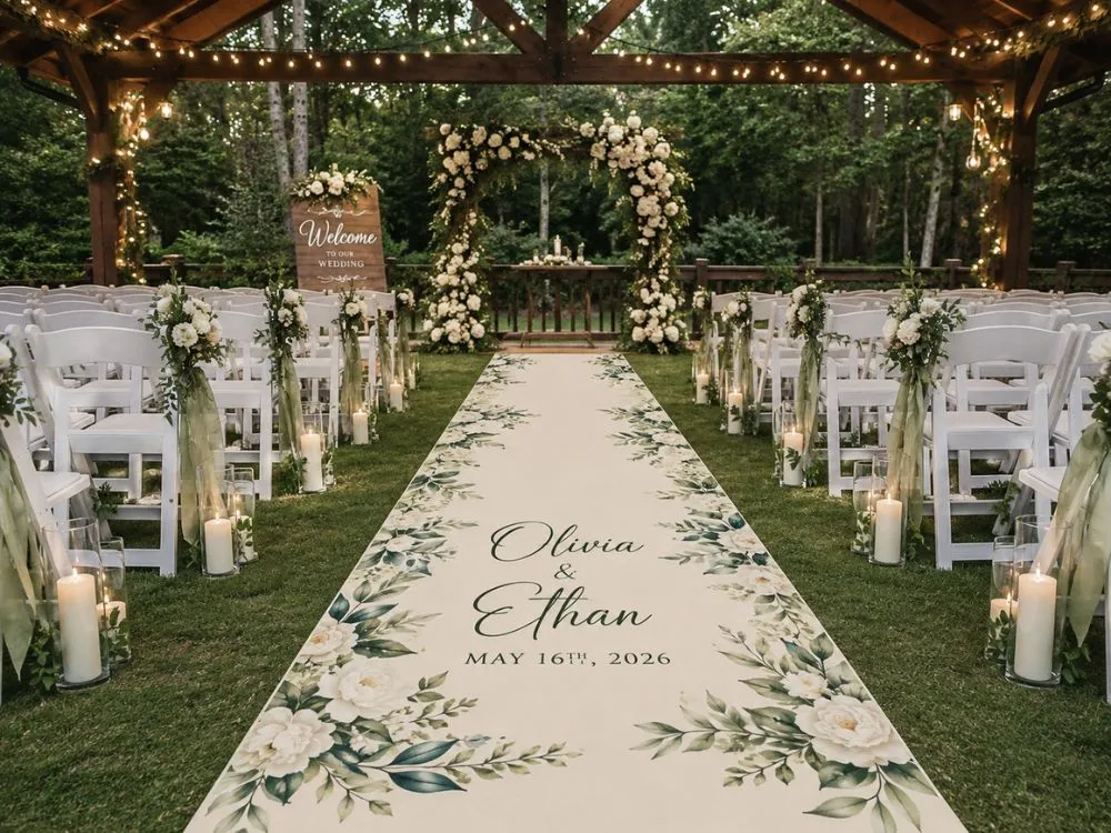 Personalized Aisle Runner