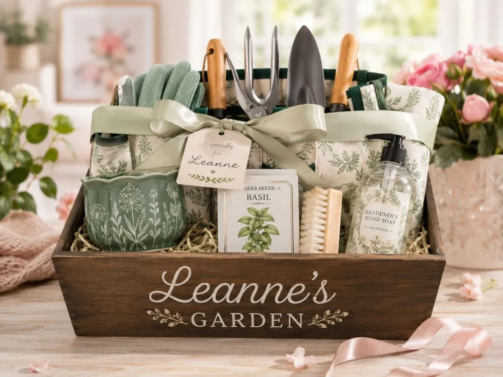 Personalized Gardener Gift Box