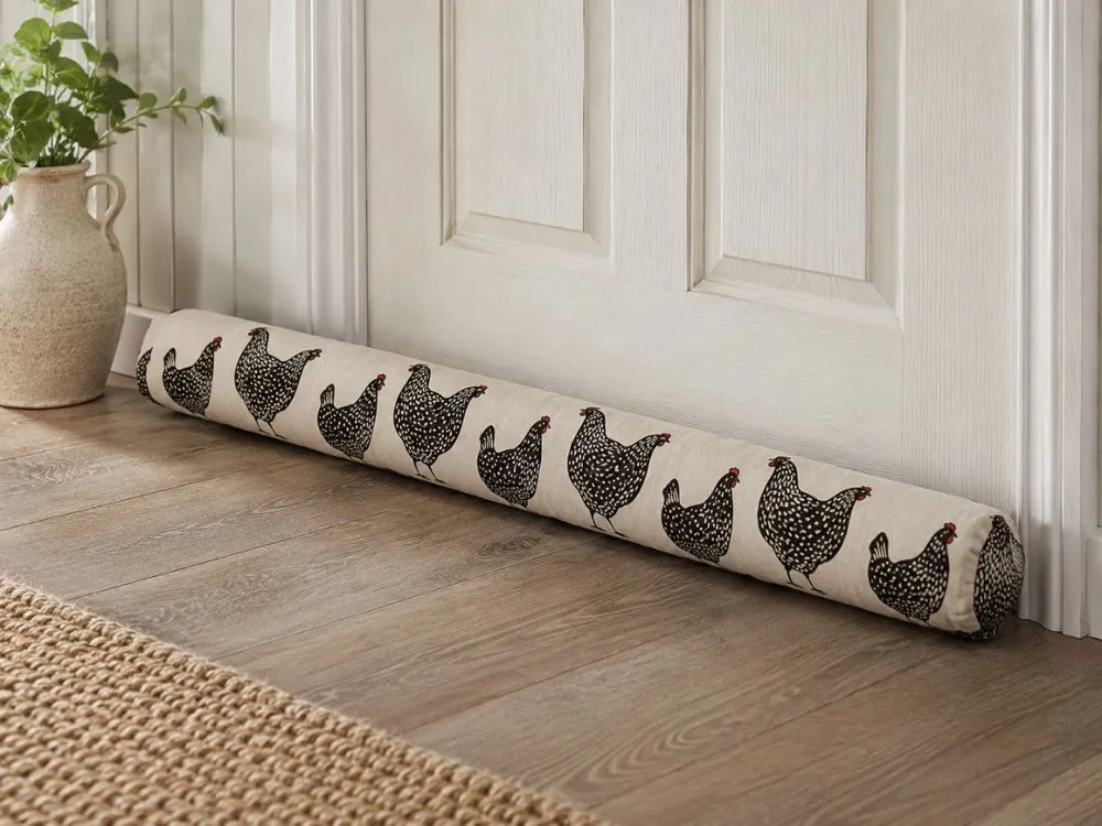 Rustic Fabric Door Draft Stopper