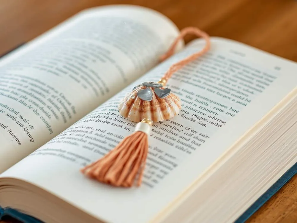 Seashell Bookmark Tassel